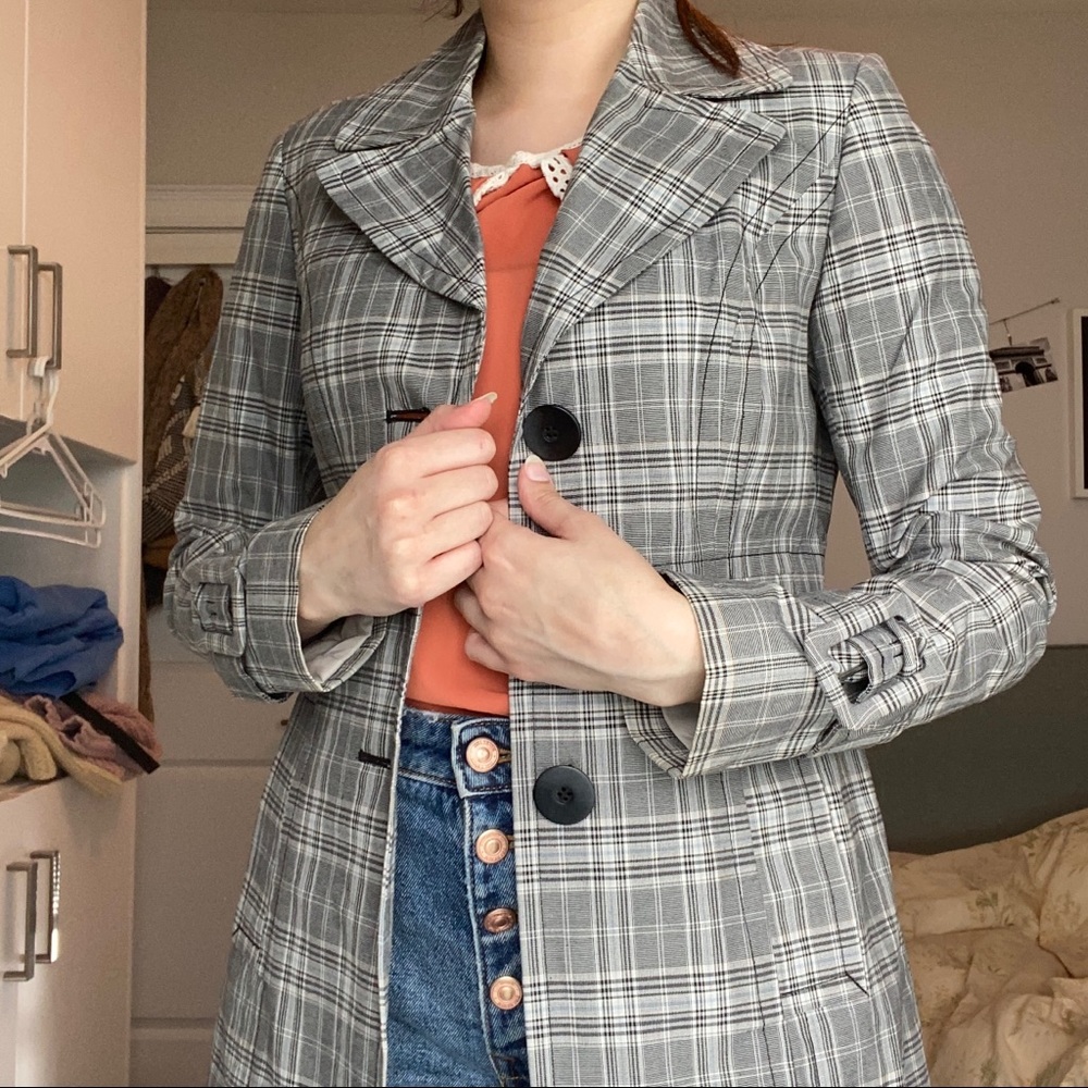 Plaid Coat
